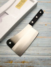 Нож кухонный Топорик Masahiro MV black plywood 13494, лезвие 186 мм., сталь MBS-26