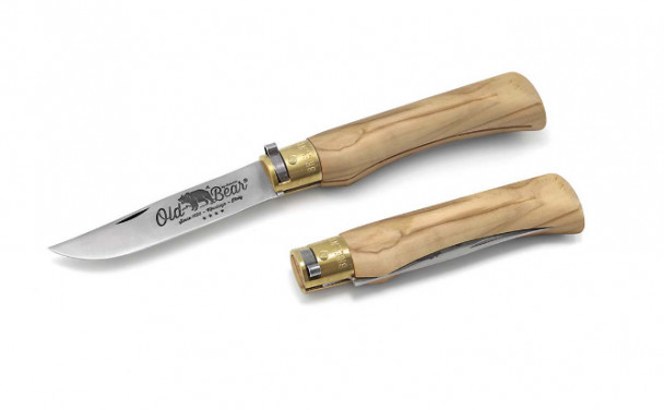 Складной нож Antonini Knives Old Bear 9306/23_LU Olive ХL, 10 см. Складной нож Antonini Knives Old Bear 9306/23_LU Olive ХL, 10 см.