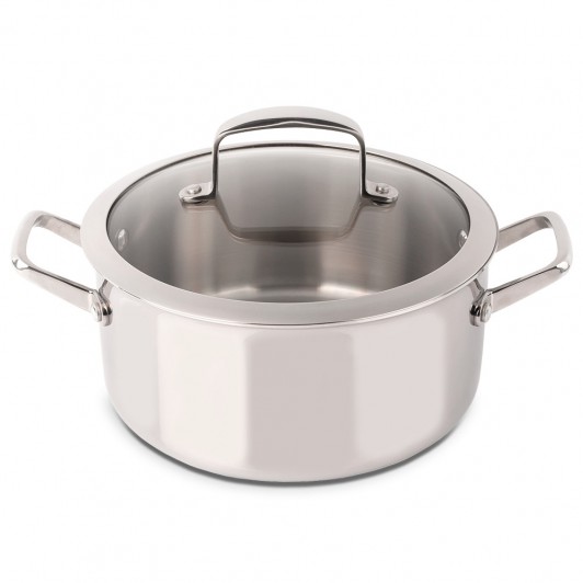 Кастрюля из нержавеющей стали с крышкой 2,5 л, d 20, h 10 см Arcos Forza 712200 Кастрюля из нержавеющей стали с крышкой 2,5 л, d 20, h 10 см Arcos Forza 712200