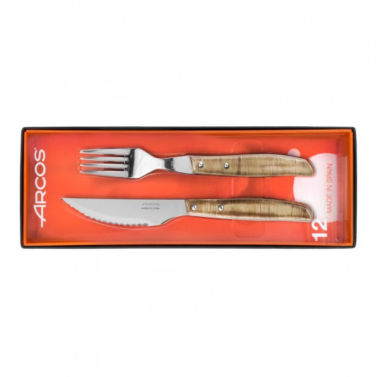 Набор столовых приборов для стейка на 6 персон Arcos Steak Knives 372200 Набор столовых приборов для стейка на 6 персон Arcos Steak Knives 372200