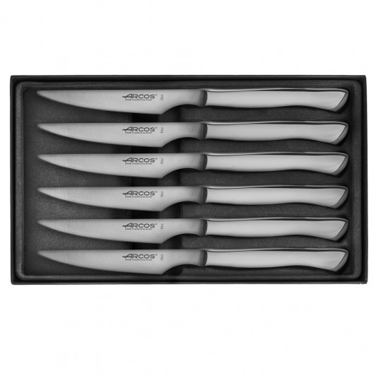 Набор столовых ножей для стейка 6 штук Arcos Steak Knives 378200 Набор столовых ножей для стейка 6 штук Arcos Steak Knives 378200