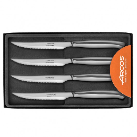 Набор столовых ножей для стейка 4 шт Arcos Steak Knives 3784 Набор столовых ножей для стейка 4 шт Arcos Steak Knives 3784