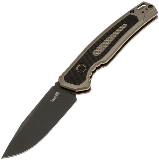 Автоматический нож Kershaw Launch 21 black PVD, сталь CPM-M4, рукоять Flat Dark Earth Aluminum/G10, арт. 7106 Автоматический нож Kershaw Launch 21 black PVD, сталь CPM-M4, рукоять Flat Dark Earth Aluminum/G10, арт. 7106