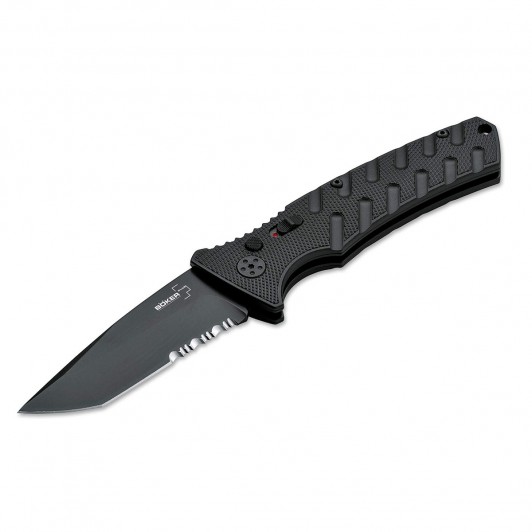 Автоматический складной нож Boker 01BO401 Strike Tanto All Black Автоматический складной нож Boker 01BO401 Strike Tanto All Black