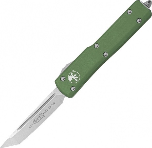Автоматический складной нож Microtech UTX-70 Satin 149-4OD Автоматический складной нож Microtech UTX-70 Satin 149-4OD