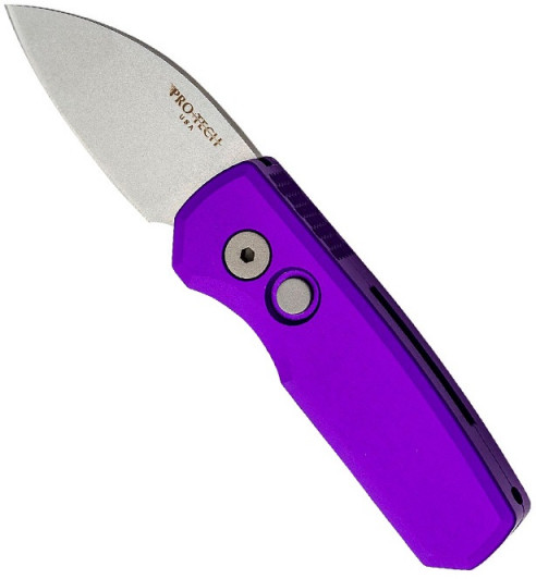 Автоматический складной нож Pro-Tech Runt 5 Wharncliffe R5301-PURPLE, 5 см Автоматический складной нож Pro-Tech Runt 5 Wharncliffe R5301-PURPLE, 5 см
