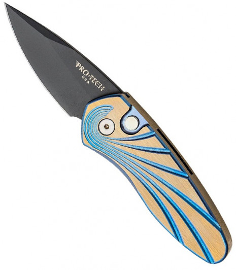Автоматический складной нож Pro-Tech Sprint Custom Wave Milled 2952, 5 см Автоматический складной нож Pro-Tech Sprint Custom Wave Milled 2952, 5 см