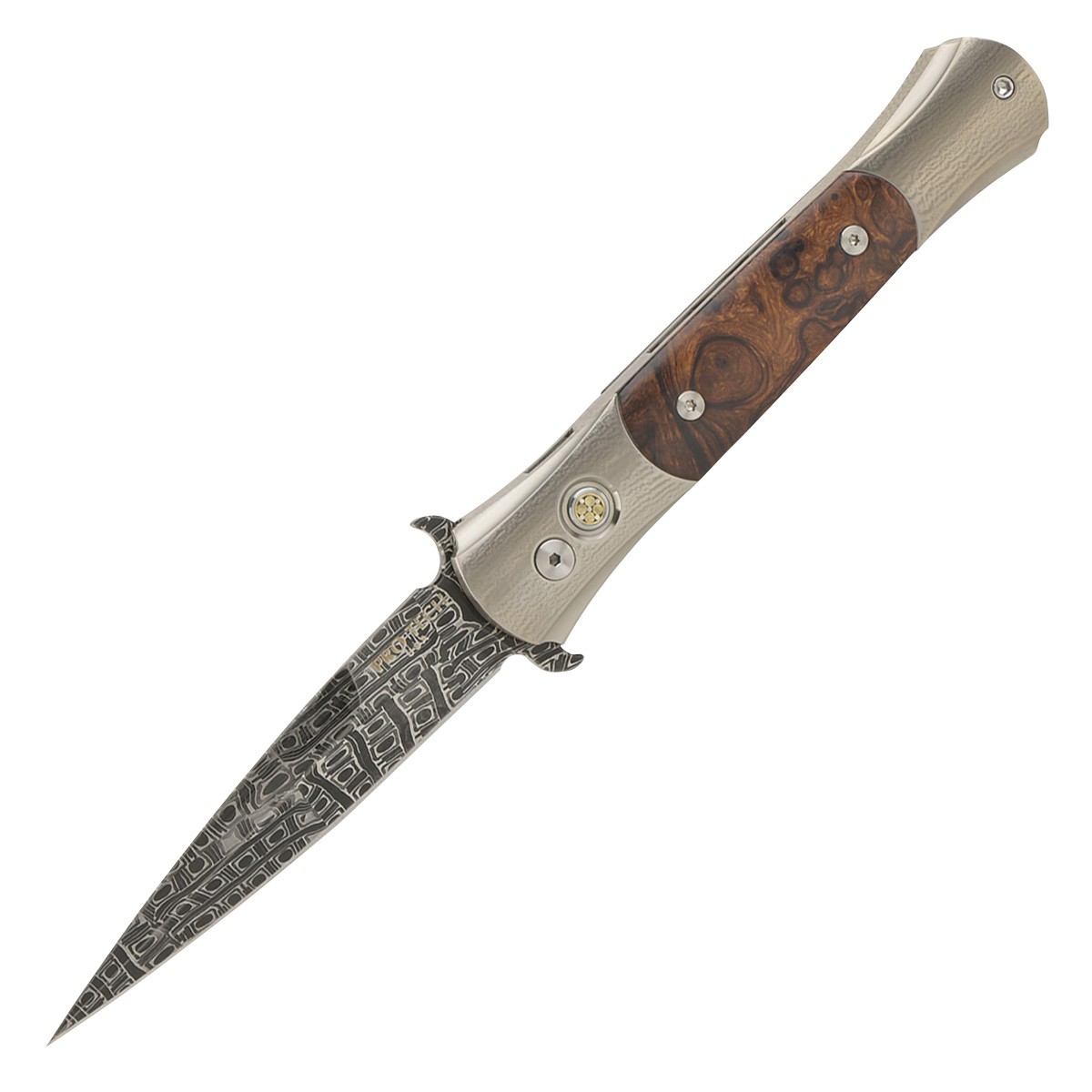 Автоматический складной нож Pro-Tech The Don Custom Titanium Desert Ironwood 1760-DIW Автоматический складной нож Pro-Tech The Don Custom Titanium Desert Ironwood 1760-DIW