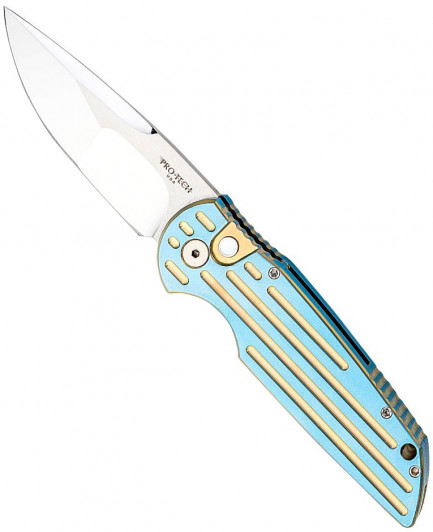 Автоматический складной нож Pro-Tech TR-3 Custom Titanium Mike Irie Blade TR-3.001, 8.9 см Автоматический складной нож Pro-Tech TR-3 Custom Titanium Mike Irie Blade TR-3.001, 8.9 см