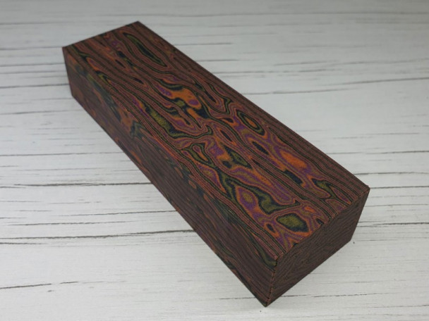 Авторская микарта CrazyFiber CF-0009, блок 133х43х30 мм Авторская микарта CrazyFiber CF-0009, блок 133х43х30 мм