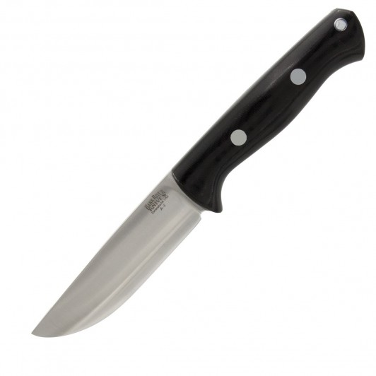 Охотничий нож Bark River Bravo1 Black Canvas Micarta, сталь A2, 100 мм. Охотничий нож Bark River Bravo1 Black Canvas Micarta, сталь A2, 100 мм.