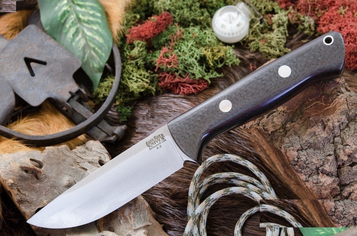 Охотничий нож Bark River Bravo 1 Carbon Fiber, сталь A2, 110 мм. Охотничий нож Bark River Bravo 1 Carbon Fiber, сталь A2, 110 мм.