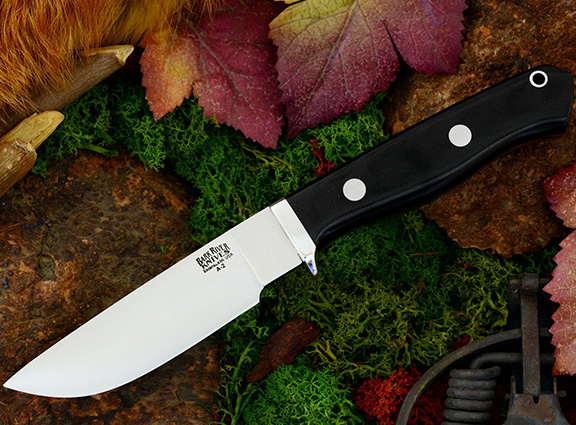 Охотничий нож Bark River Gameskeeper Black Canvas Micarta Охотничий нож Bark River Gameskeeper Black Canvas Micarta
