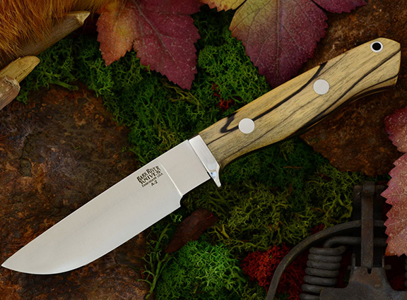 Охотничий нож Bark River Gameskeeper Black & White Ebony Охотничий нож Bark River Gameskeeper Black & White Ebony
