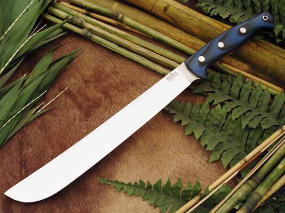 Мачете Bark River Golok Upswept Blue&Black G-10 Мачете Bark River Golok Upswept Blue&Black G-10