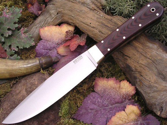 Нож Bark River Rogue Rogue Maroon Linen Micarta Нож Bark River Rogue Rogue Maroon Linen Micarta