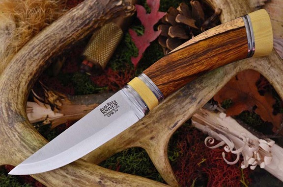 Нож охотничий Bark River Scandi Desert Ironwood Ivory Spacer Нож охотничий Bark River Scandi Desert Ironwood Ivory Spacer