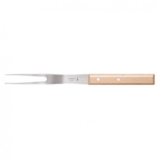 Bилка для нарезания мяса Opinel №124, дерево, нержавеющая сталь, 160 мм. Bилка для нарезания мяса Opinel №124, дерево, нержавеющая сталь, 160 мм.