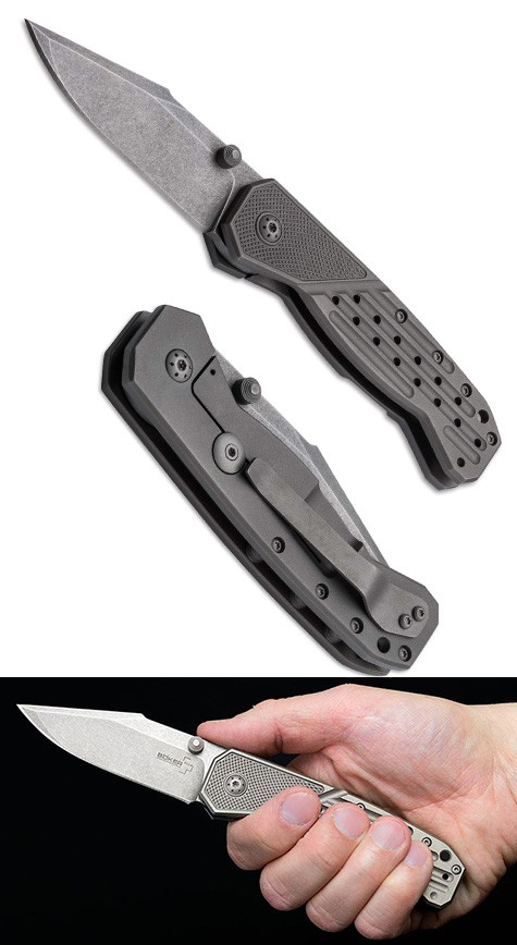 Складной нож Boker Scoundrel Titanium 01BO760 Складной нож Boker Scoundrel Titanium 01BO760