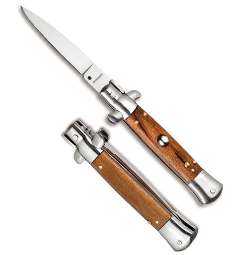 Автоматический складной нож Boker 01MB279 Sicilian Needle Olive Wood Автоматический складной нож Boker 01MB279 Sicilian Needle Olive Wood