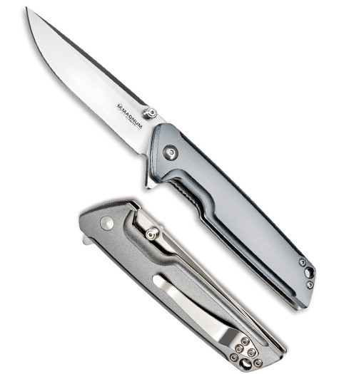 Складной нож Boker 01MB722 Straight Brother Aluminium Складной нож Boker 01MB722 Straight Brother Aluminium