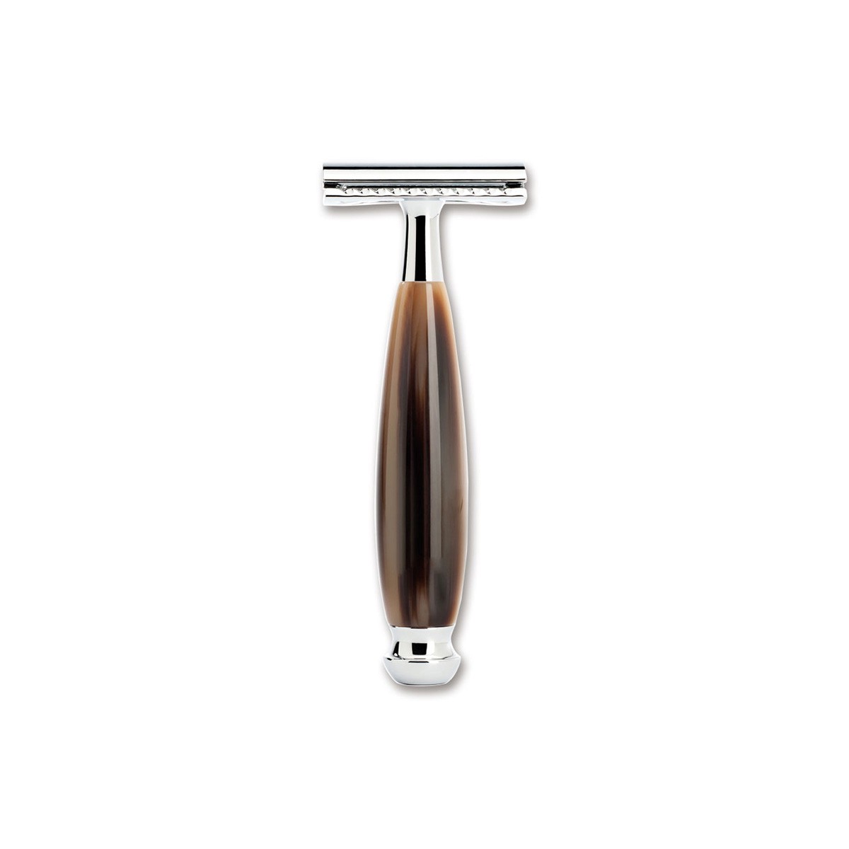 Бритвенный станок Boker 04BO195SOI Safety Razor Resin Brown Бритвенный станок Boker 04BO195SOI Safety Razor Resin Brown