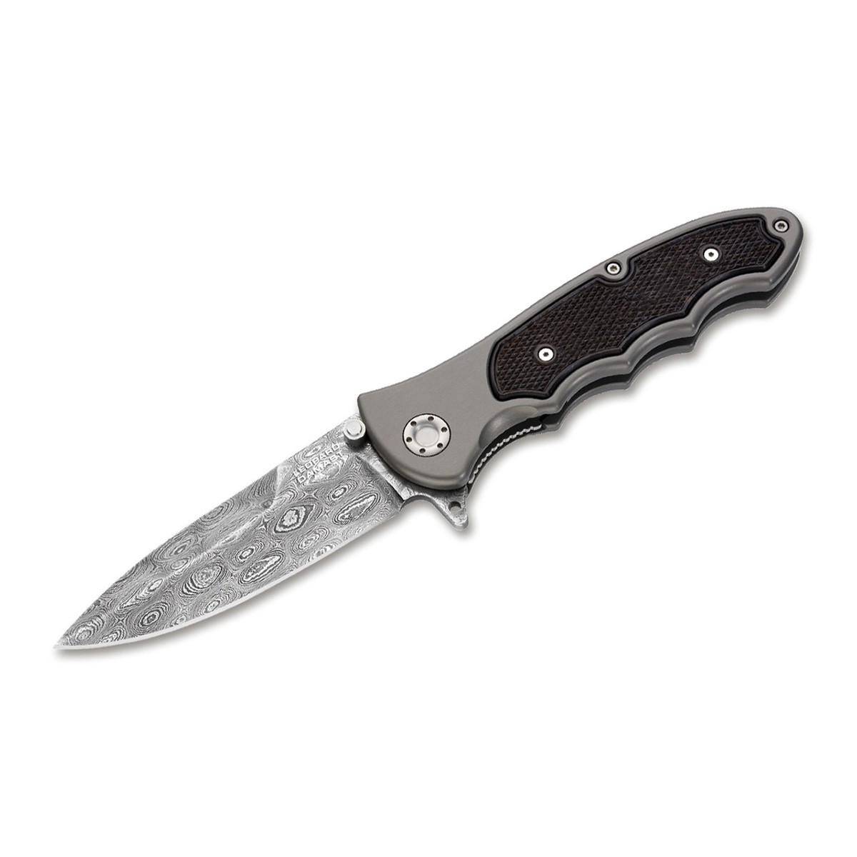 Складной нож Boker 110127DAM Leopard Damast III Складной нож Boker 110127DAM Leopard Damast III