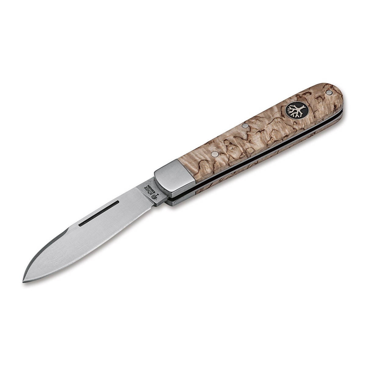 Складной нож Boker 111942 Barlow Prime Maserbirke Складной нож Boker 111942 Barlow Prime Maserbirke
