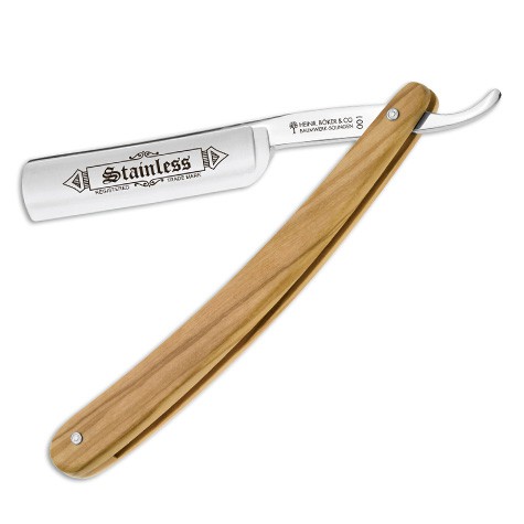 Бритва опасная Boker Classic Olive Stainless 5/8 140507 Бритва опасная Boker Classic Olive Stainless 5/8 140507