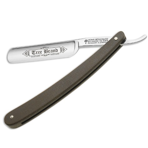 Бритва опасная Boker Tree Brand Green 4/8 140532 Бритва опасная Boker Tree Brand Green 4/8 140532