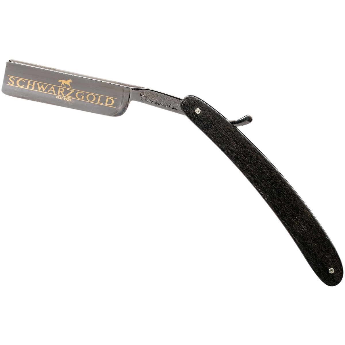 Опасная бритва Boker 140612 Schwarzgold 6/8 Опасная бритва Boker 140612 Schwarzgold 6/8