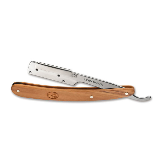 Бритва-шаветка Boker 140906 Pro Razette Olive Бритва-шаветка Boker 140906 Pro Razette Olive