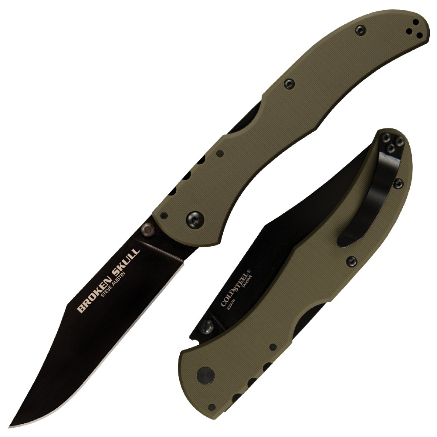 Складной нож Cold Steel 54S3A Broken Skull 3 Складной нож Cold Steel 54S3A Broken Skull 3