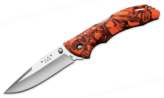 Складной нож Buck 0286CMS12 Bantam Orange Head Hunterz Складной нож Buck 0286CMS12 Bantam Orange Head Hunterz