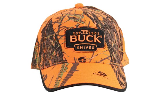 Бейсболка Buck 89054 Mossy Oak Blaze Orange Camo Бейсболка Buck 89054 Mossy Oak Blaze Orange Camo