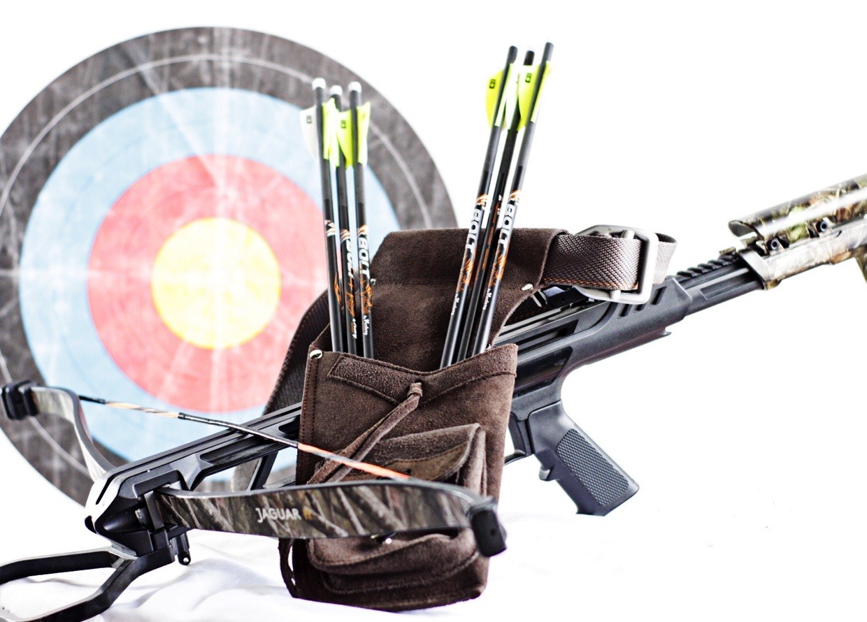 Колчан арбалетный (замша) Centershot SQR3321 Колчан арбалетный (замша) Centershot SQR3321