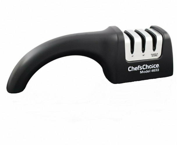 Точилка для азиатских и европейских ножей, Chefs Choice CC4633, углы заточки 15°/20° Точилка для азиатских и европейских ножей, Chefs Choice CC4633, углы заточки 15°/20°