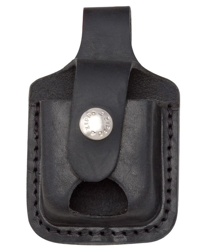Чехол Zippo LPTBK с петлёй и отверстием для пальца Чехол Zippo LPTBK с петлёй и отверстием для пальца