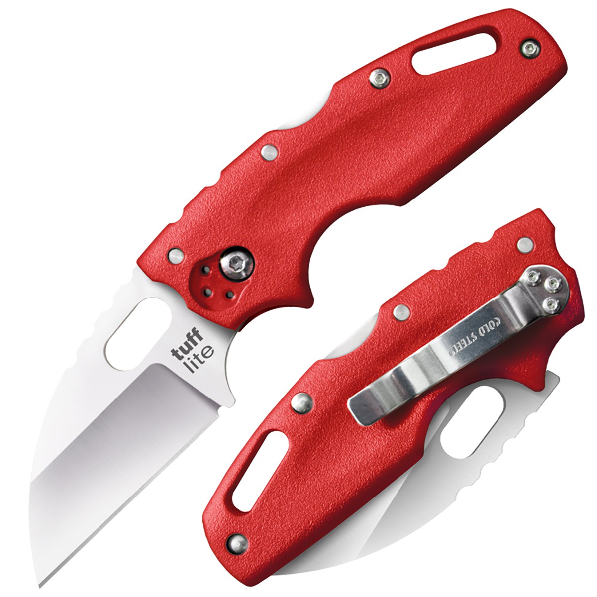 Складной нож Cold Steel 20LTR Tuff Lite Plain Edge Red Складной нож Cold Steel 20LTR Tuff Lite Plain Edge Red