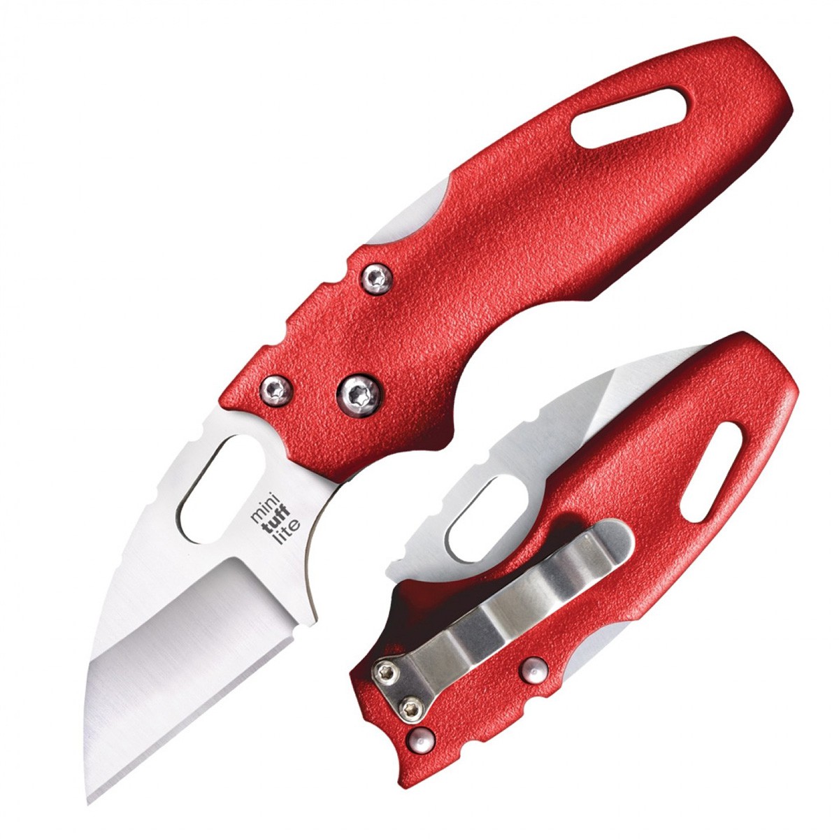 Складной нож Cold Steel 20MTR Mini Tuff Lite Plain Edge Red Складной нож Cold Steel 20MTR Mini Tuff Lite Plain Edge Red