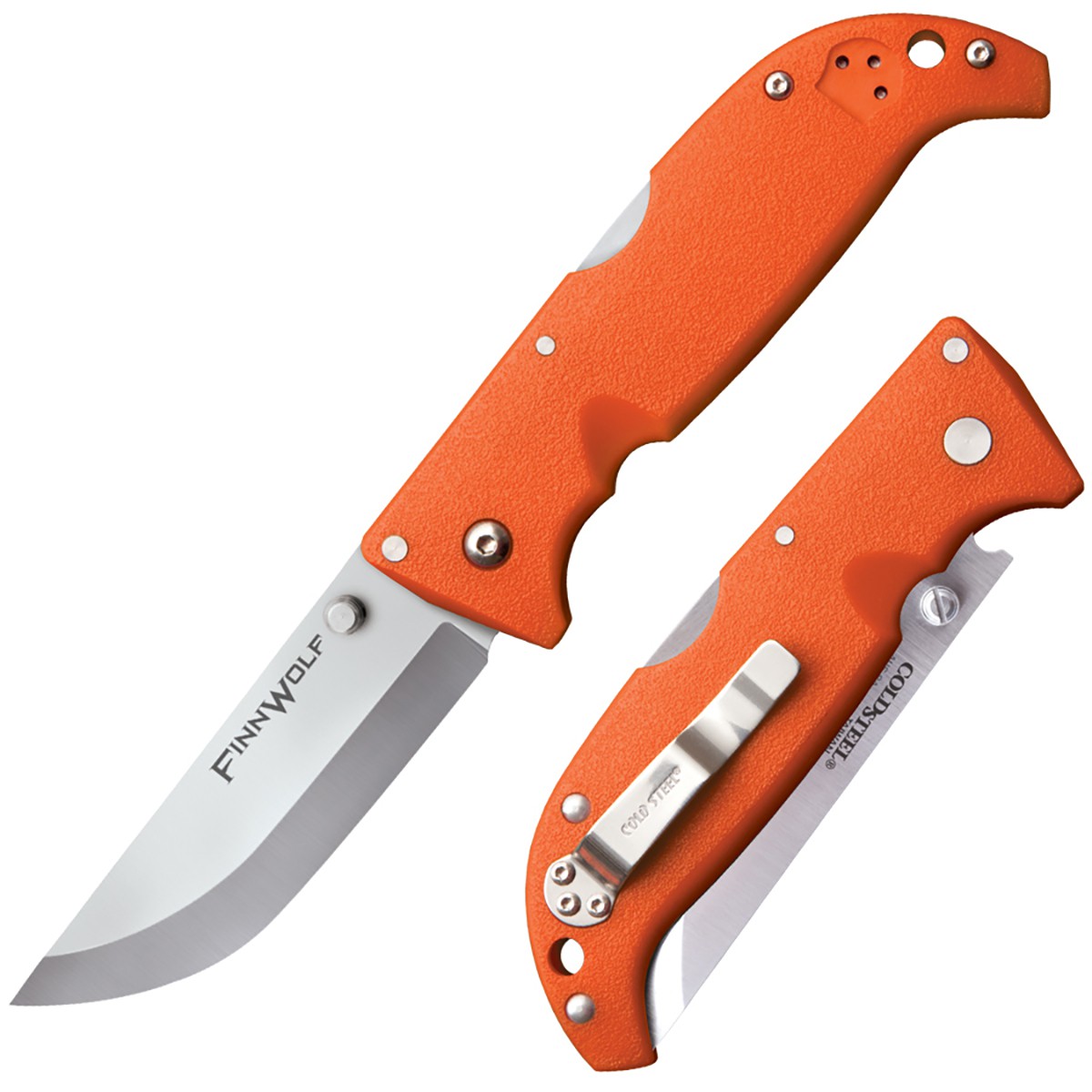 Складной нож Cold Steel 20NPJ Finn Wolf Blaze Orange Складной нож Cold Steel 20NPJ Finn Wolf Blaze Orange