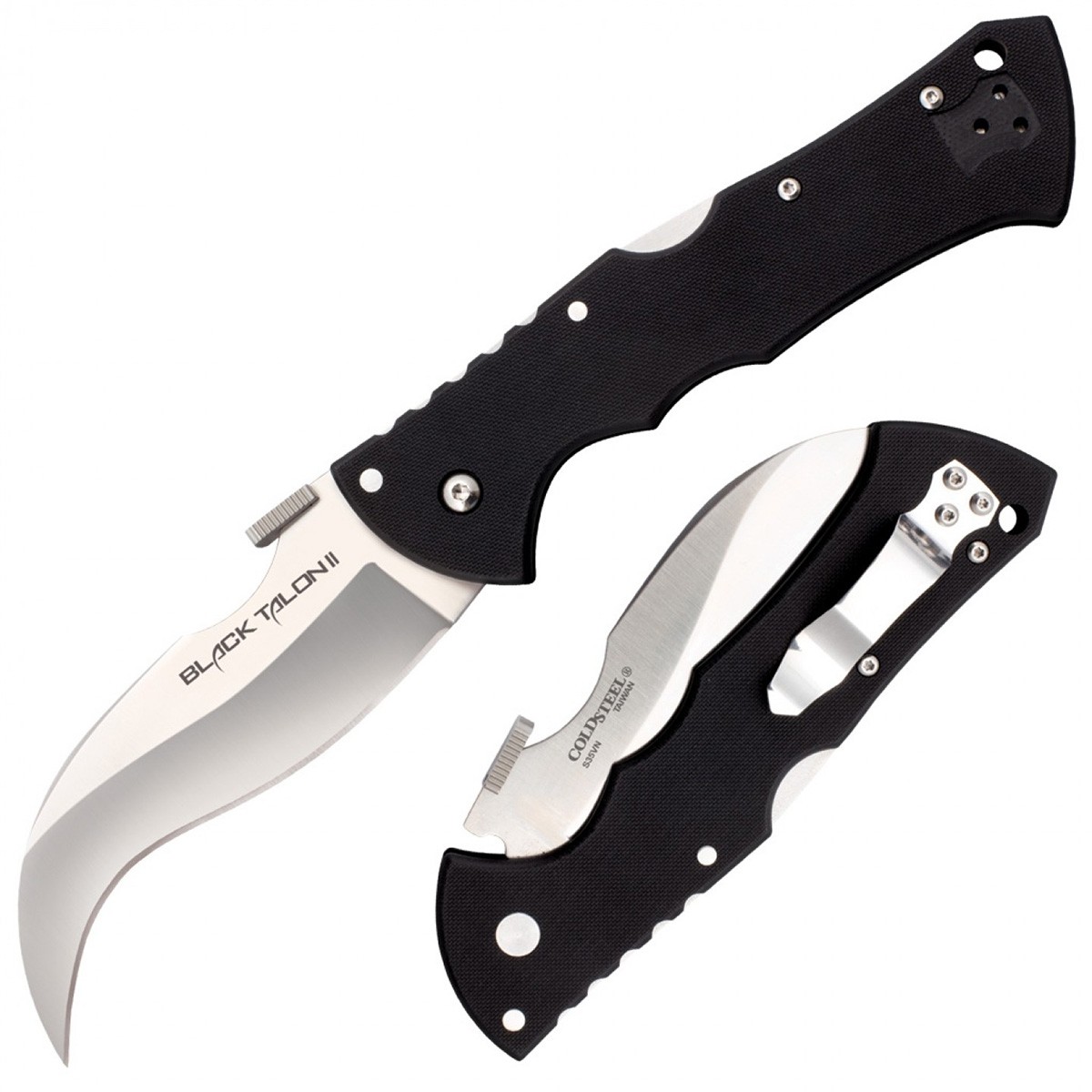Складной нож Cold Steel 22B Black Talon II Plain Edge Складной нож Cold Steel 22B Black Talon II Plain Edge