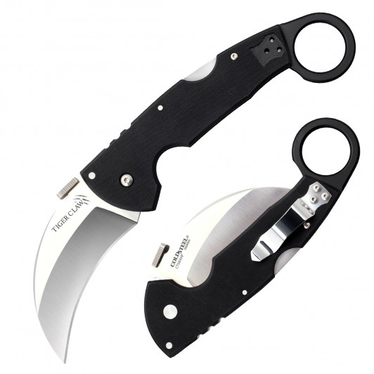 Нож керамбит складной Cold Steel 22KF Tiger Claw Нож керамбит складной Cold Steel 22KF Tiger Claw