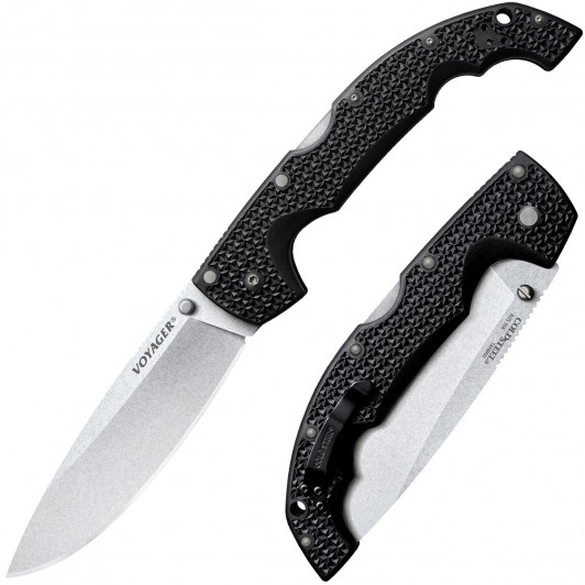 Складной нож Cold Steel 29AXB Voyager Extra Large Drop Plain Edge Складной нож Cold Steel 29AXB Voyager Extra Large Drop Plain Edge