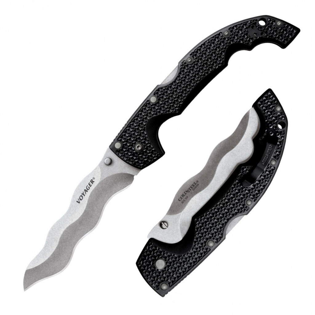 Складной нож Cold Steel 29AXW Kris Voyager, 140 мм., AUS-10A Складной нож Cold Steel 29AXW Kris Voyager, 140 мм., AUS-10A