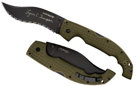 Складной нож Cold Steel 29UXV Thompson Voyager Vaquero Складной нож Cold Steel 29UXV Thompson Voyager Vaquero