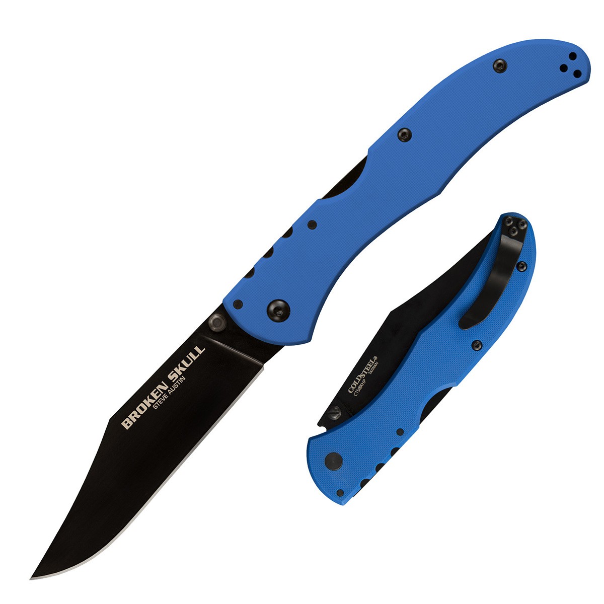 Складной нож Cold Steel 54S4A Broken Skull 4 Blue Складной нож Cold Steel 54S4A Broken Skull 4 Blue