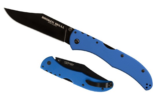 Складной нож Cold Steel 54SBLU Broken Skull 4 Blue Складной нож Cold Steel 54SBLU Broken Skull 4 Blue