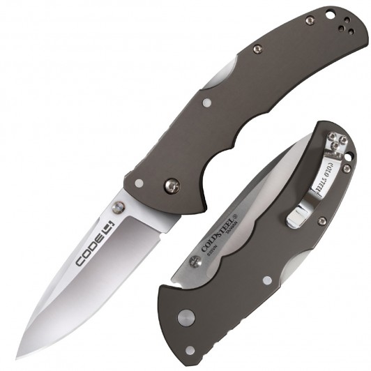 Складной нож Cold Steel 58PS Code-4 Spear Point Plain Складной нож Cold Steel 58PS Code-4 Spear Point Plain