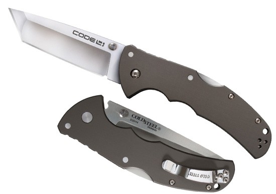 Складной нож Cold Steel 58PT Code 4 Tanto Point Plain Складной нож Cold Steel 58PT Code 4 Tanto Point Plain